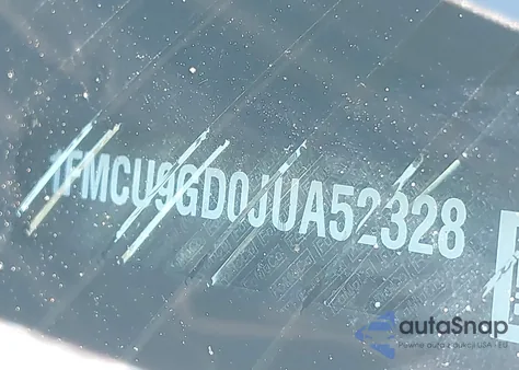 2018 Ford Escape Se из США, поврежденный, VIN 1FMCU9GD0JUA52328